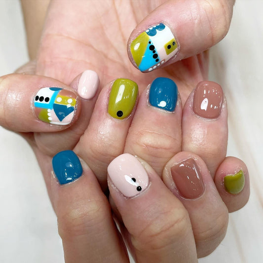 Nail design of Japanese Nail 106