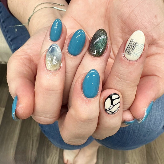 Nail design of Japanese Nail 185