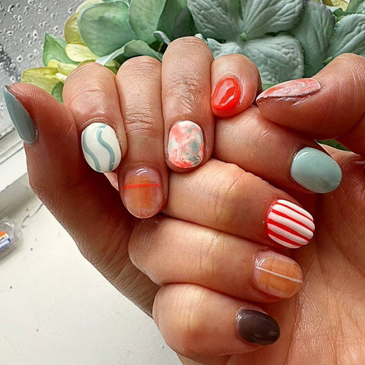 Nail design of Japanese Nail 340