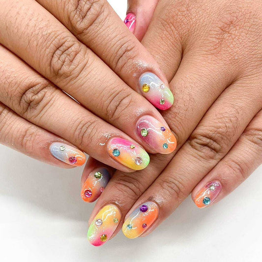 Nail design of Japanese Nail 375