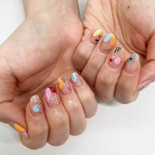 Nail design of Japanese Nail 380
