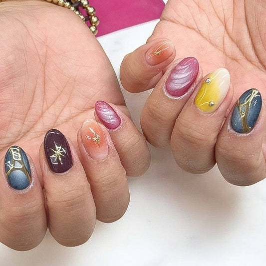 Nail design of Japanese Nail 443