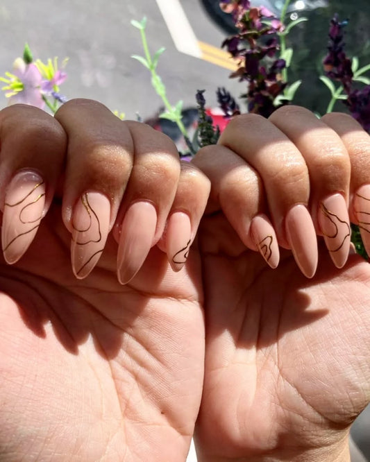 Nail design of Japanese Nail 483