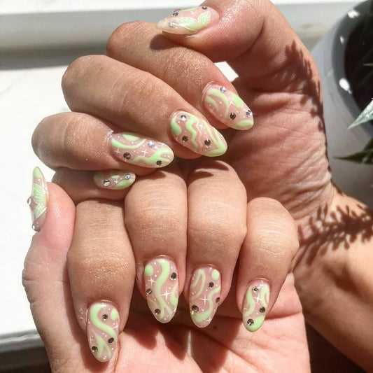 Nail design of Japanese Nail 491