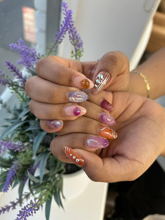 Nail design of Japanese Nail 1