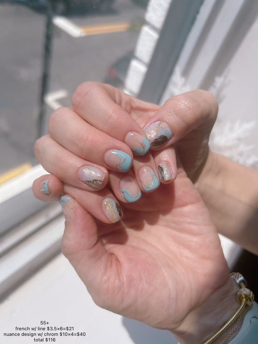 Nail design of Japanese Nail 1