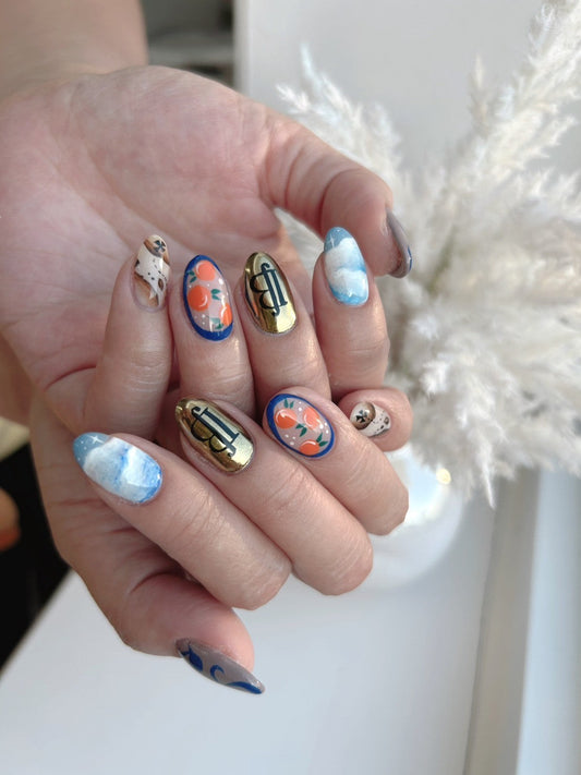 Nail design of Japanese Nail 1