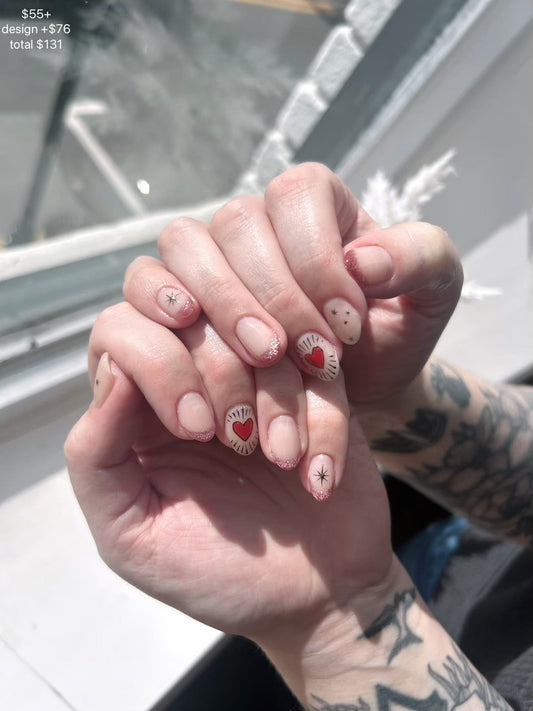 Nail design of Japanese Nail 1