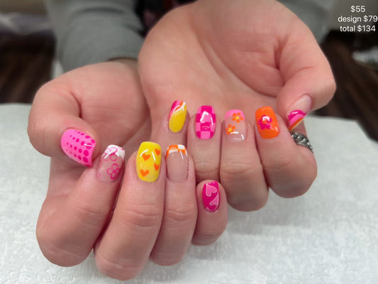 Nail design of Japanese Nail 1