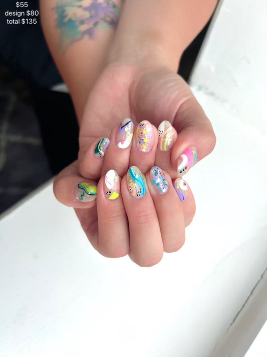 Nail design of Japanese Nail 1