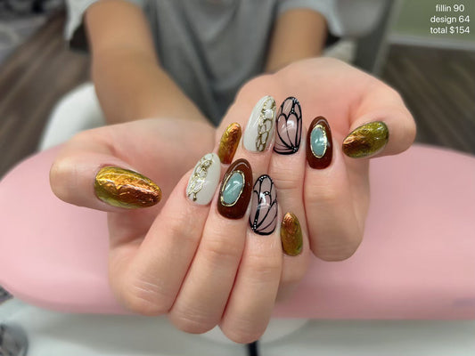 Nail design of Japanese Nail 1