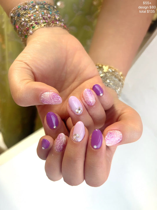 Nail design of Japanese Nail 1